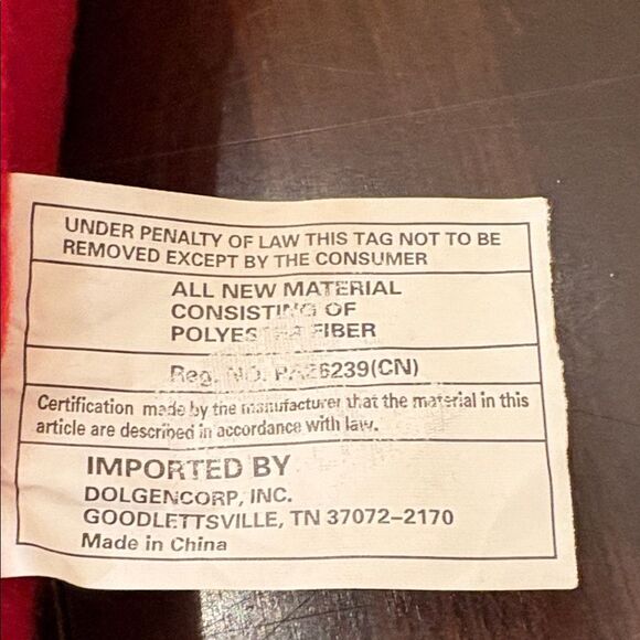 Festive Santa Claus Decorative Pillow 13” - Picture 5 of 5